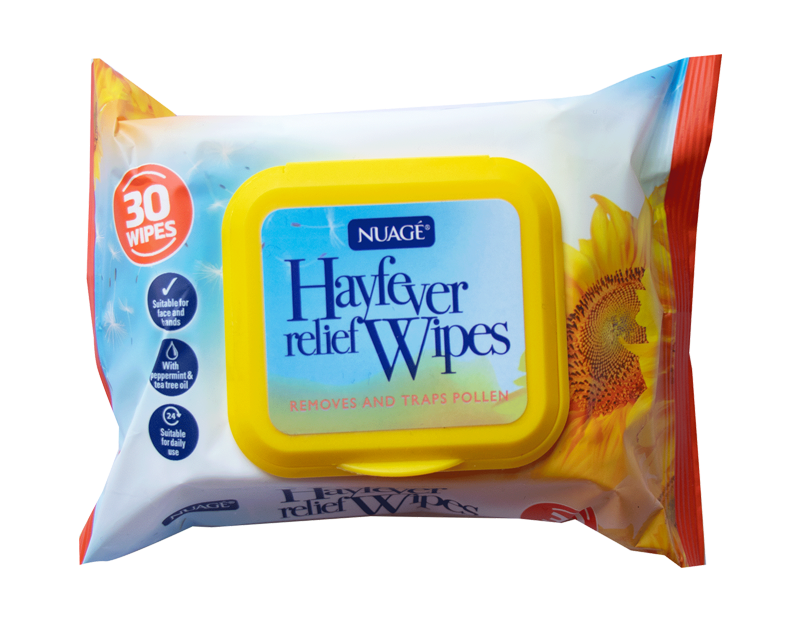 Nuage Hayfever Relief Wipes - 30 Pack